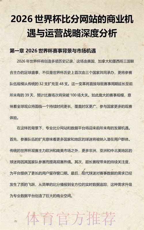 世界杯比分平台深度解析 世界杯比分平台深度解析